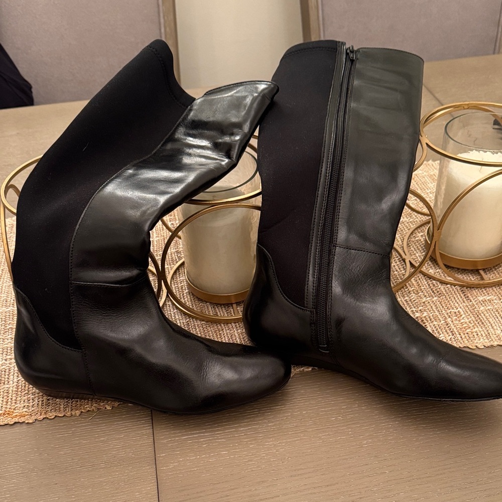 Classic Black Women's Mid-Calf Boots